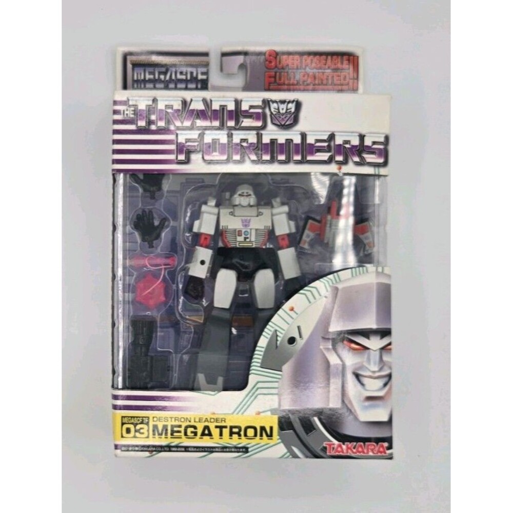 Transformers Mega SCF MD-03 Megatron G1 Figure 2002 Japan Import Sealed MISB NEW